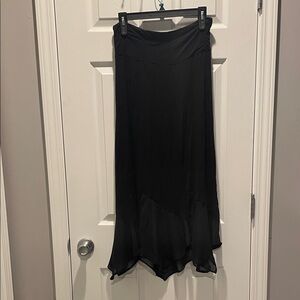 Elegant Black Maxi Skirt
